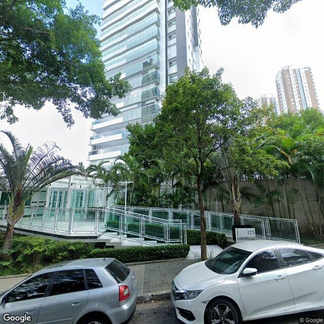 Imagem estática do "Street View" da localização