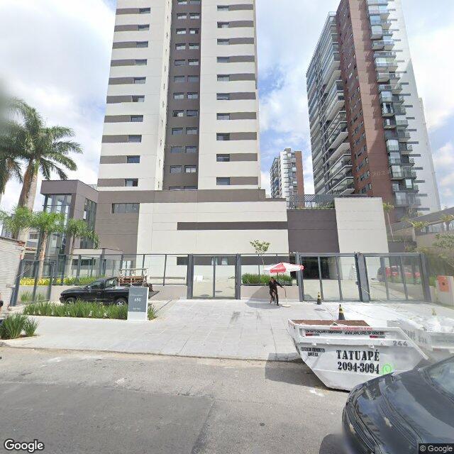 Imagem estática do "Street View" da localização