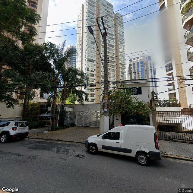 Imagem estática do "Street View" da localização