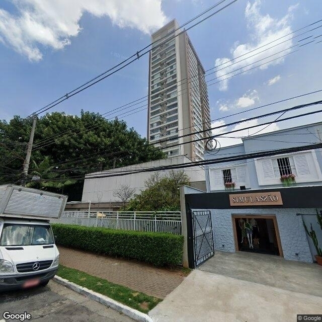 Imagem estática do "Street View" da localização