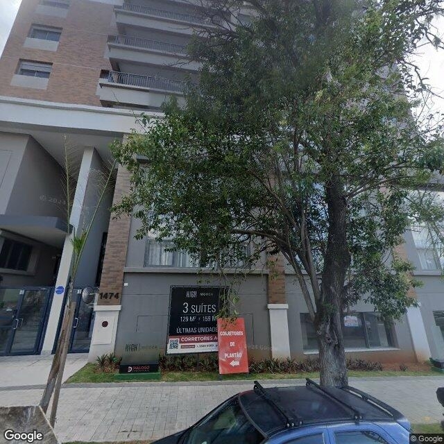 Imagem estática do "Street View" da localização