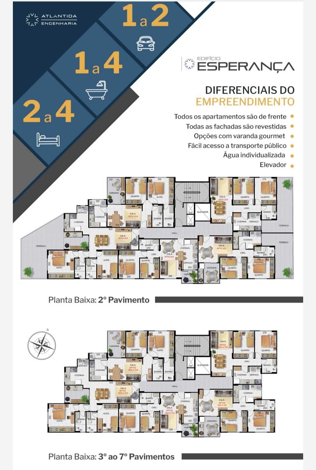 Apartamento à venda com 2 quartos, 55m² - Foto 1