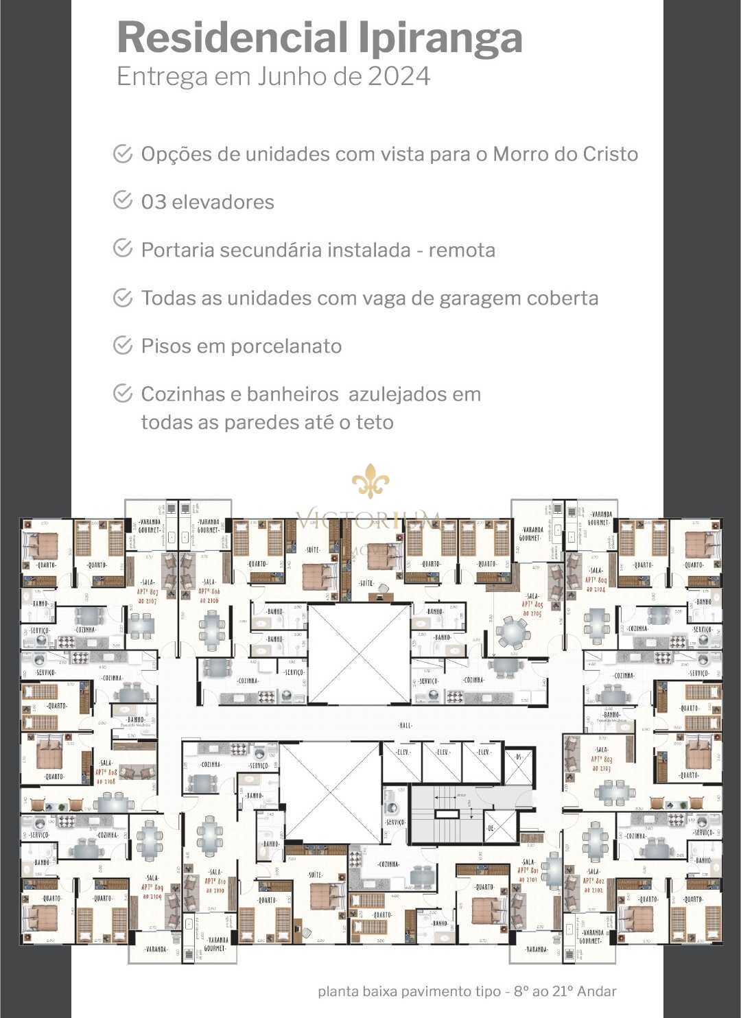 Apartamento à venda com 2 quartos, 68m² - Foto 12