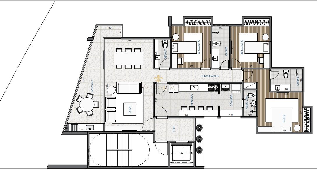 Apartamento à venda com 3 quartos, 120m² - Foto 7