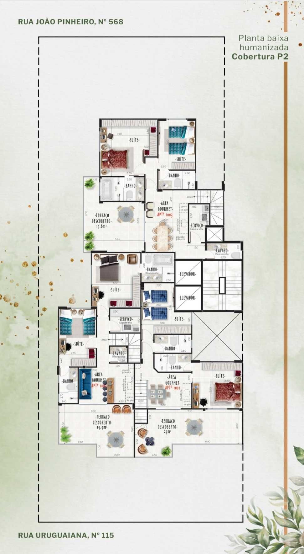 Apartamento à venda com 2 quartos, 77m² - Foto 4