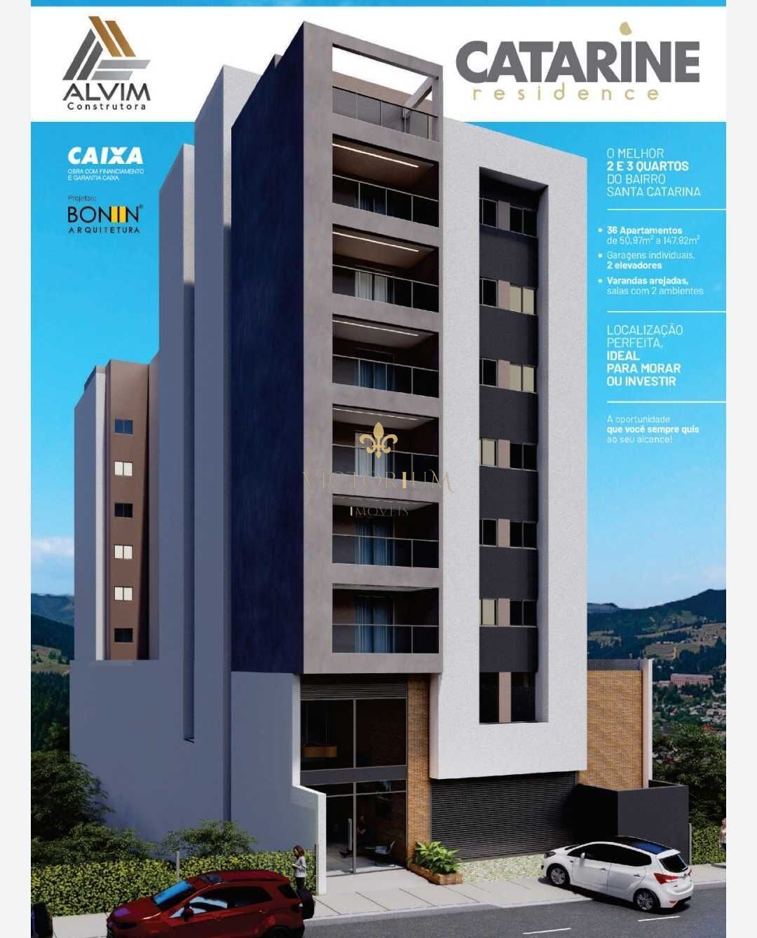 Apartamento à venda com 2 quartos, 59m² - Foto 1