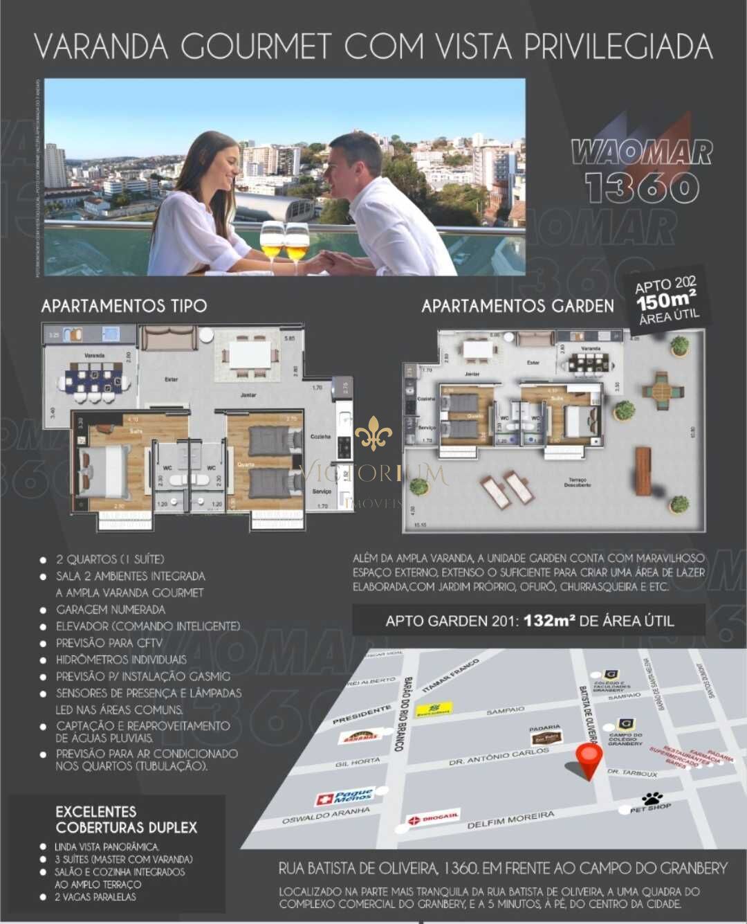 Apartamento à venda com 2 quartos, 132m² - Foto 3