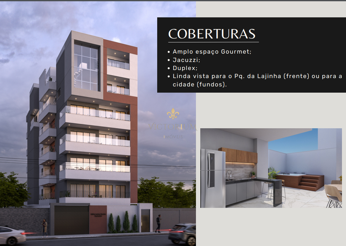 Cobertura à venda com 3 quartos, 140m² - Foto 1