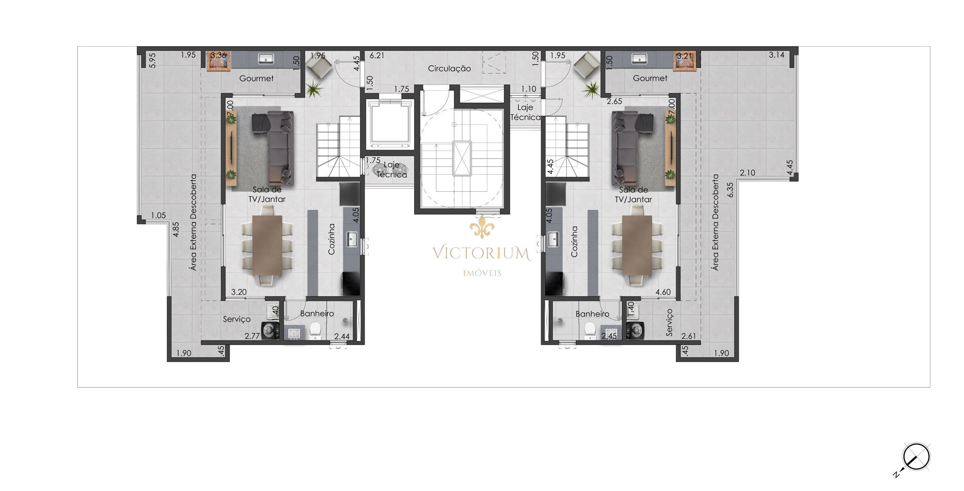 Apartamento à venda com 3 quartos, 168m² - Foto 4