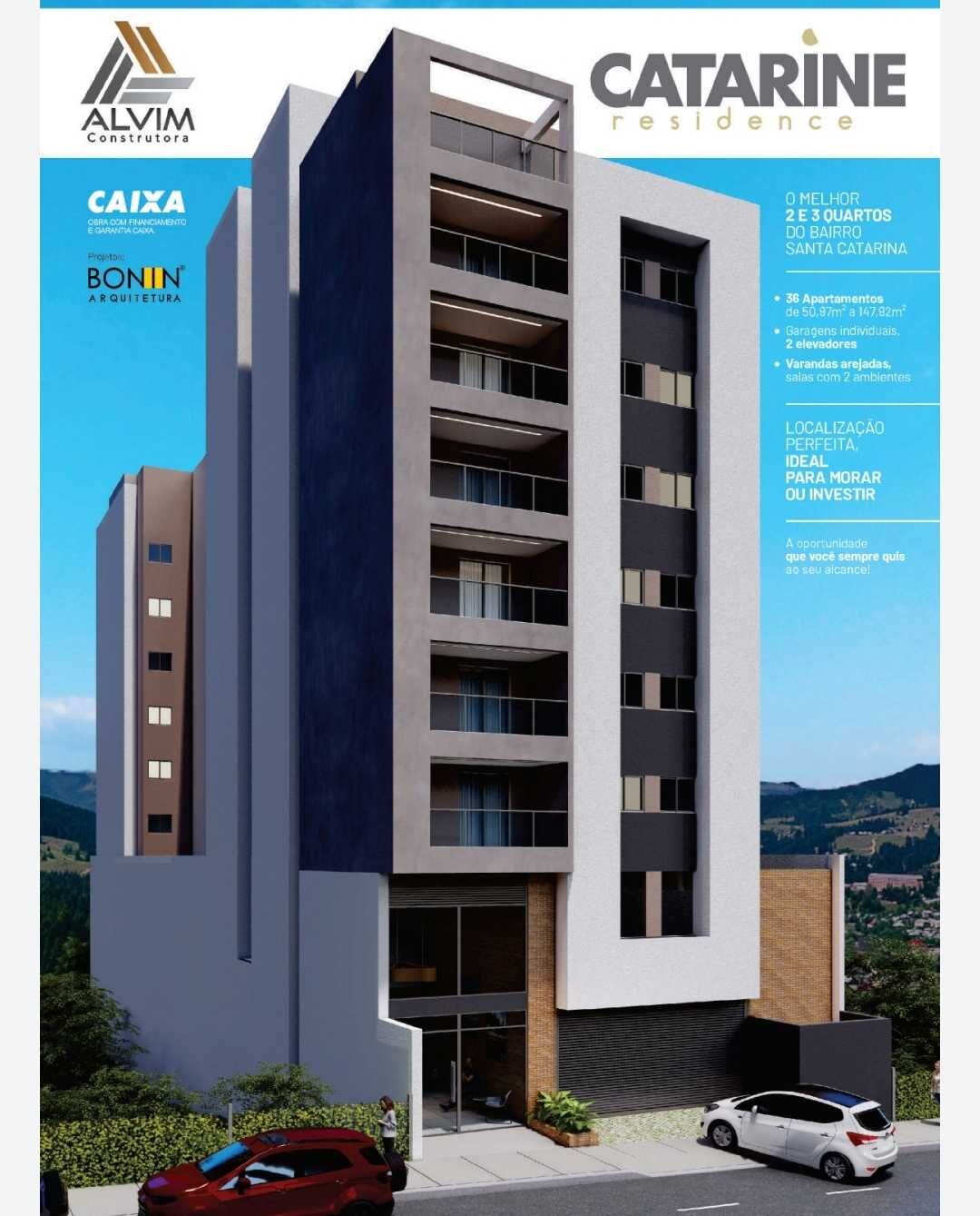 Apartamento à venda com 3 quartos, 73m² - Foto 1