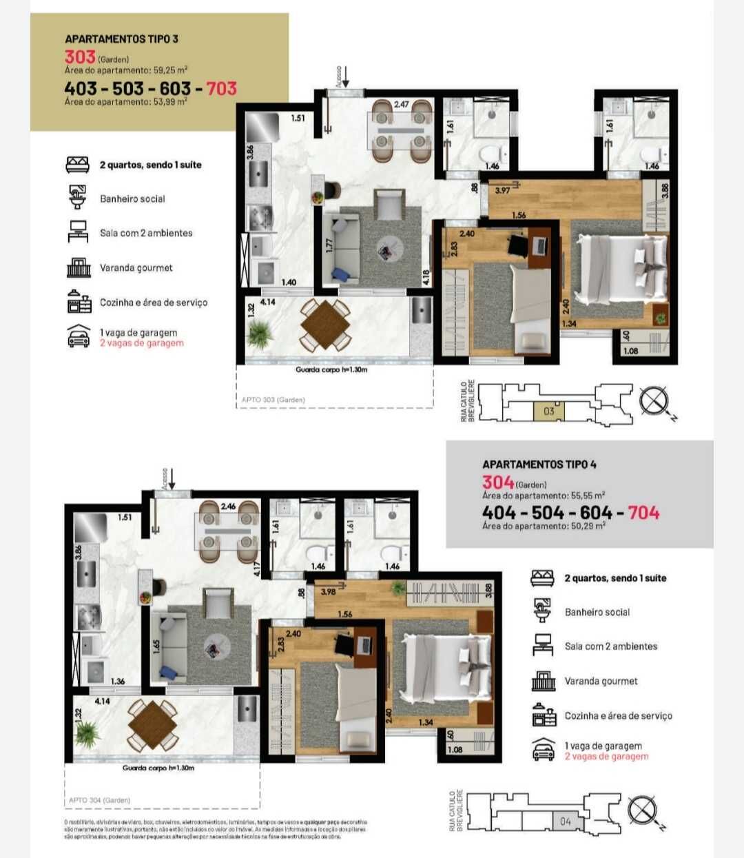 Apartamento à venda com 3 quartos, 73m² - Foto 5