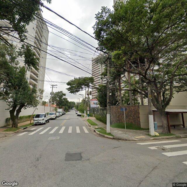 Imagem estática do "Street View" da localização