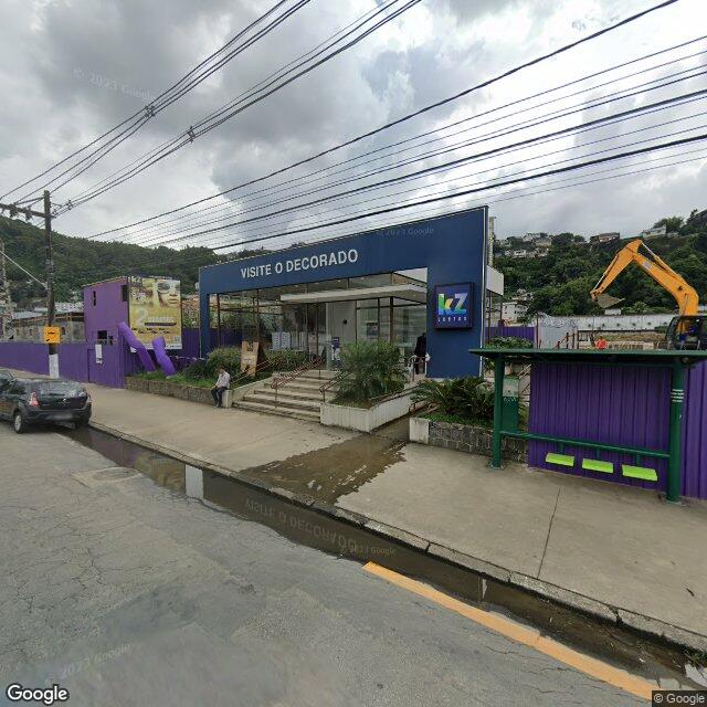 Imagem estática do "Street View" da localização