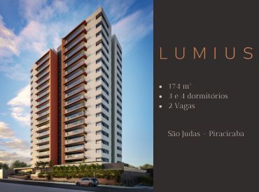 O Futuro e a elegância no Residencial Lumius.