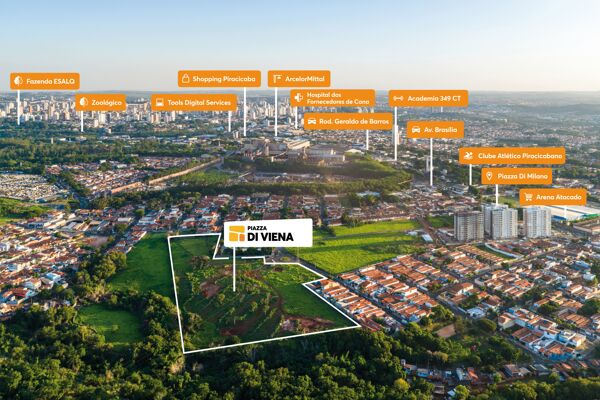 Piazza di Viena: novo lançamento no Industrial em Piracicaba
