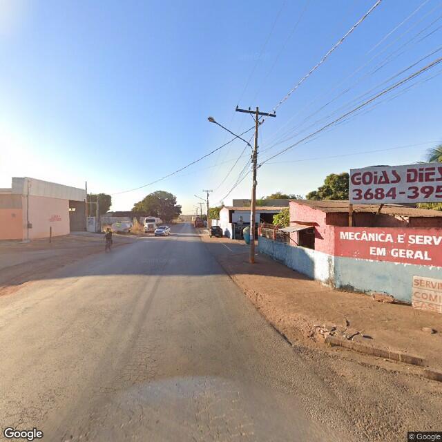 Imagem estática do "Street View" da localização