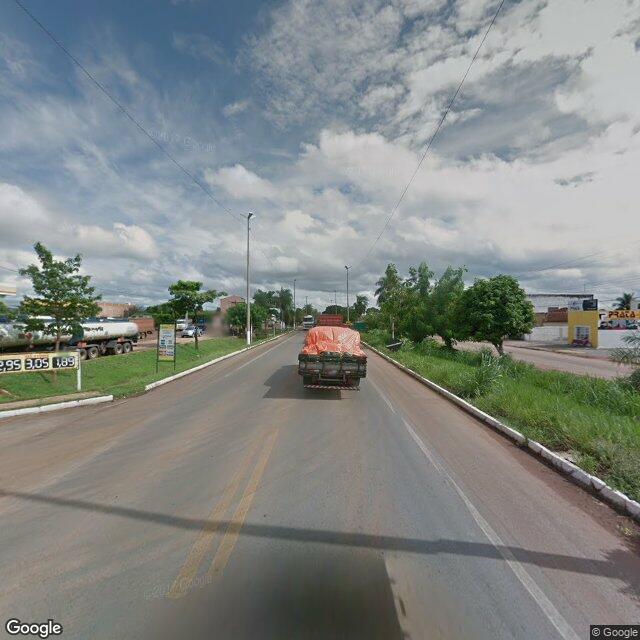 Imagem estática do "Street View" da localização