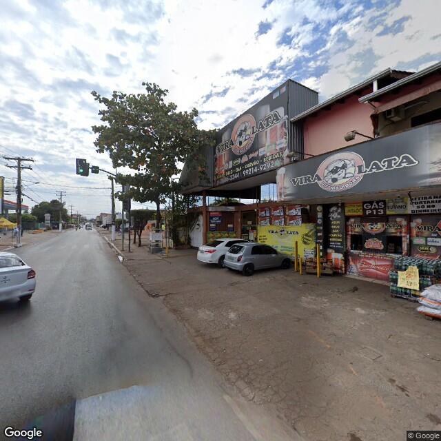 Imagem estática do "Street View" da localização