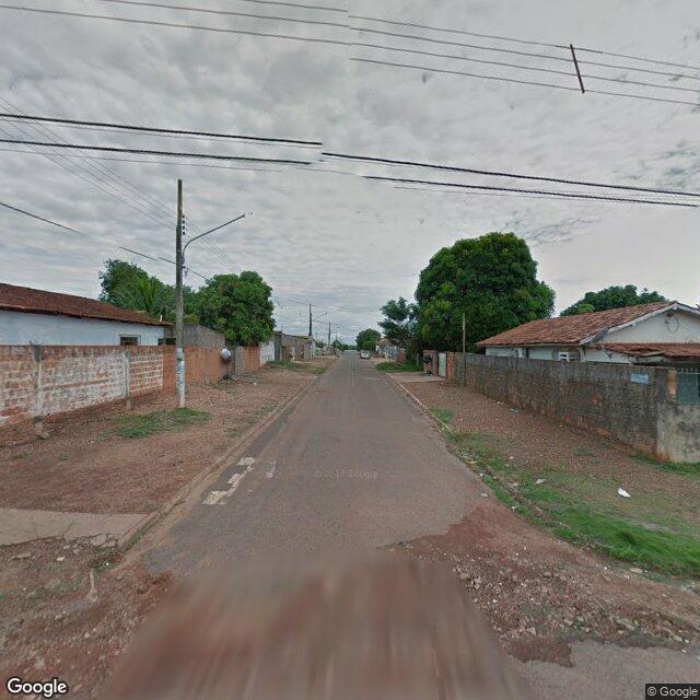 Imagem estática do "Street View" da localização