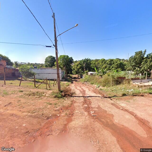 Imagem estática do "Street View" da localização