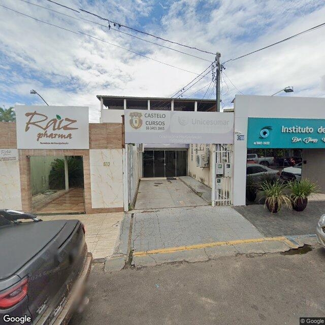 Imagem estática do "Street View" da localização