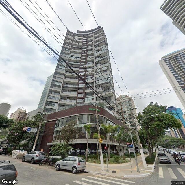 Imagem estática do "Street View" da localização