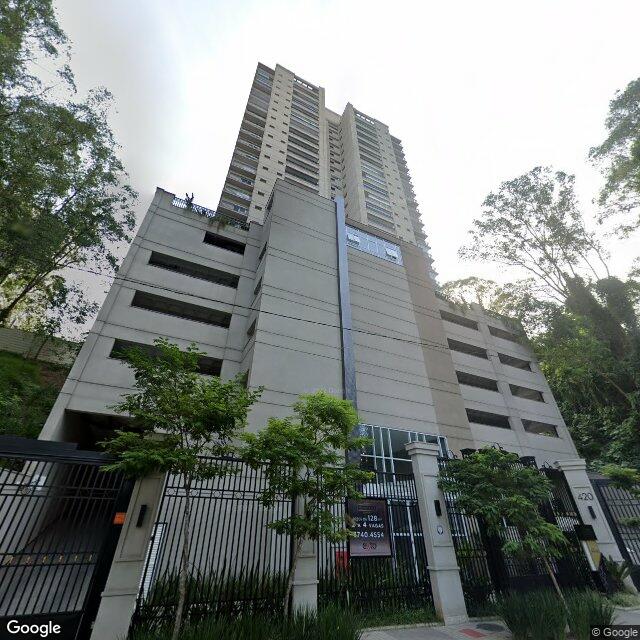 Imagem estática do "Street View" da localização