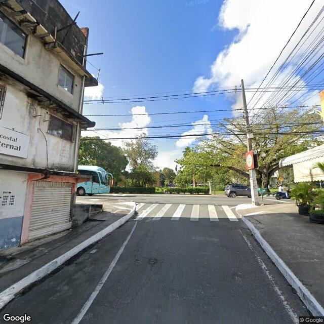 Imagem estática do "Street View" da localização