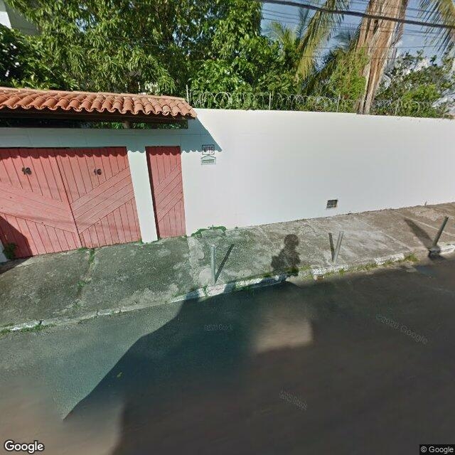 Imagem estática do "Street View" da localização