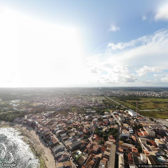 Imagem estática do "Street View" da localização