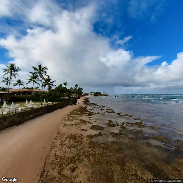 Imagem estática do "Street View" da localização