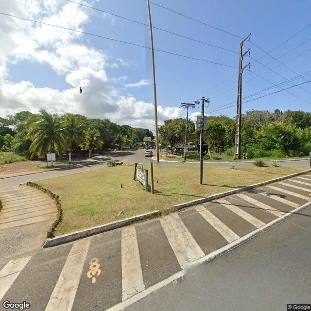 Imagem estática do "Street View" da localização