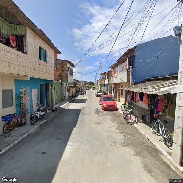 Imagem estática do "Street View" da localização