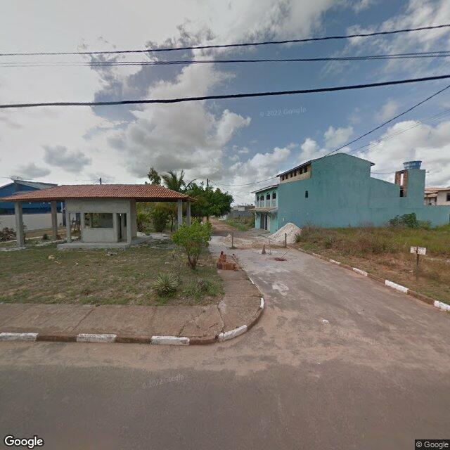 Imagem estática do "Street View" da localização