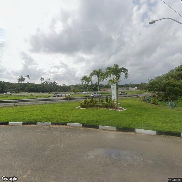 Imagem estática do "Street View" da localização