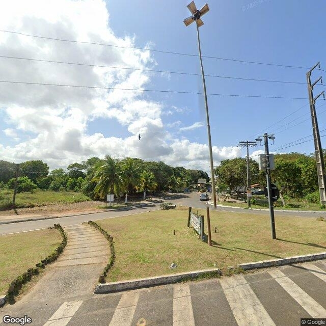 Imagem estática do "Street View" da localização