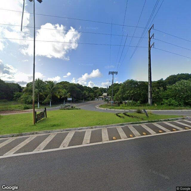 Imagem estática do "Street View" da localização