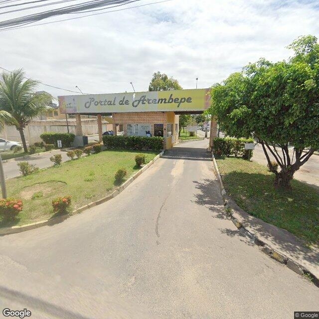 Imagem estática do "Street View" da localização