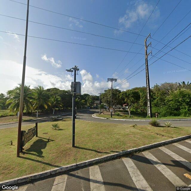 Imagem estática do "Street View" da localização