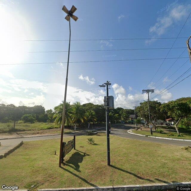 Imagem estática do "Street View" da localização