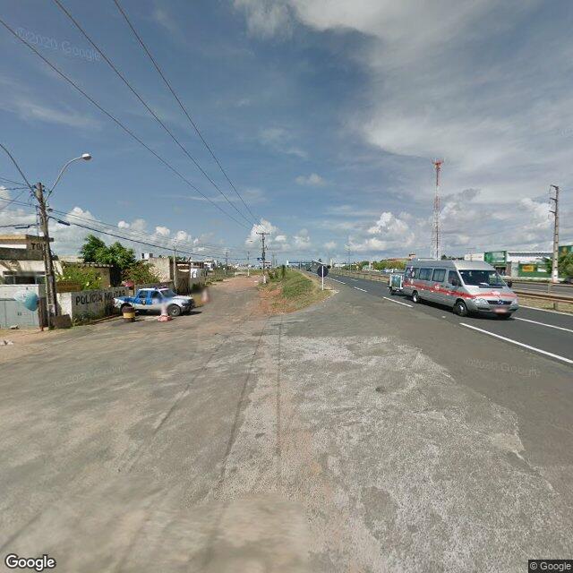 Imagem estática do "Street View" da localização