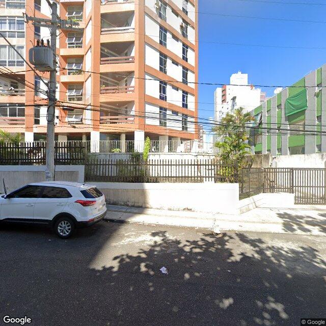 Imagem estática do "Street View" da localização