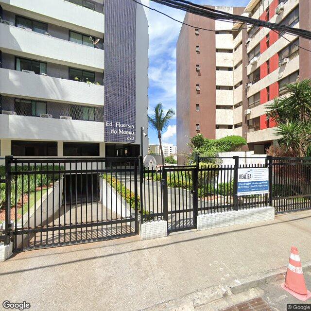 Imagem estática do "Street View" da localização