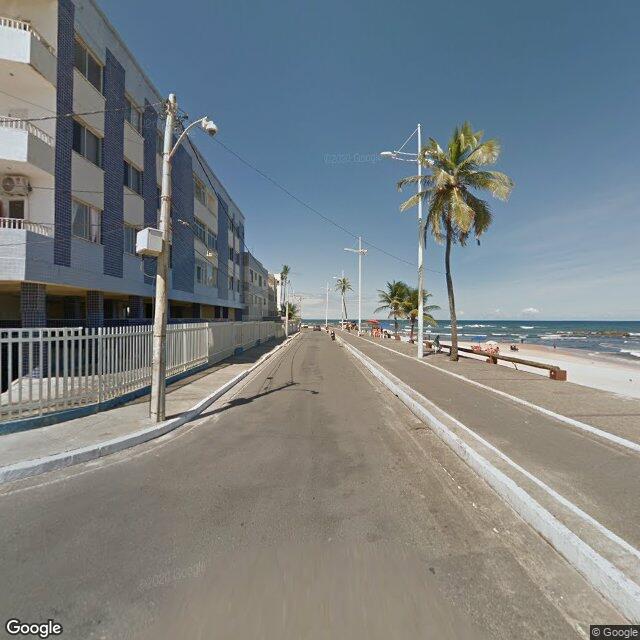 Imagem estática do "Street View" da localização