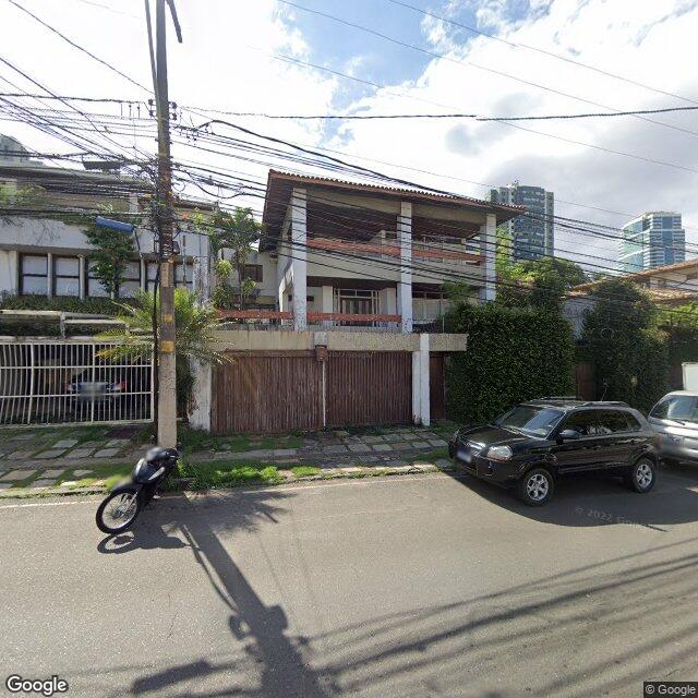 Imagem estática do "Street View" da localização