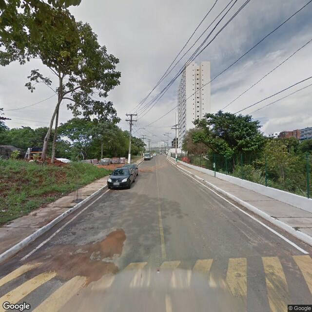 Imagem estática do "Street View" da localização