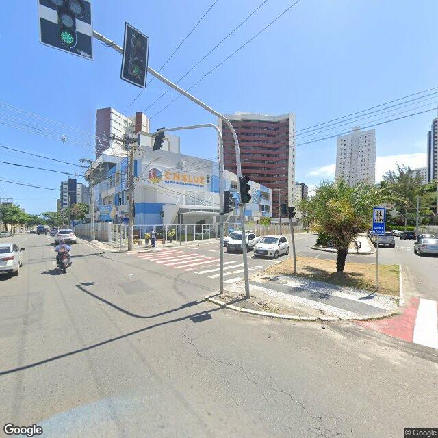 Imagem estática do "Street View" da localização