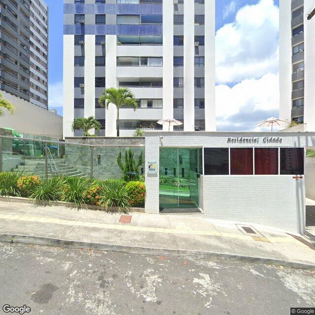 Imagem estática do "Street View" da localização