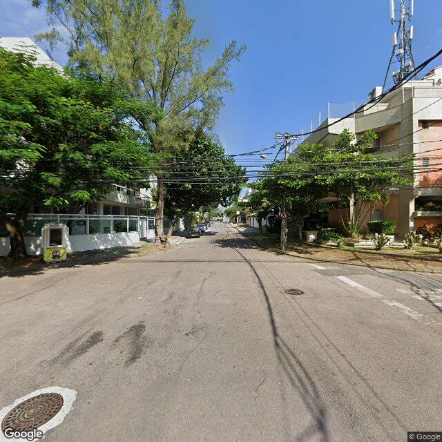 Imagem estática do "Street View" da localização