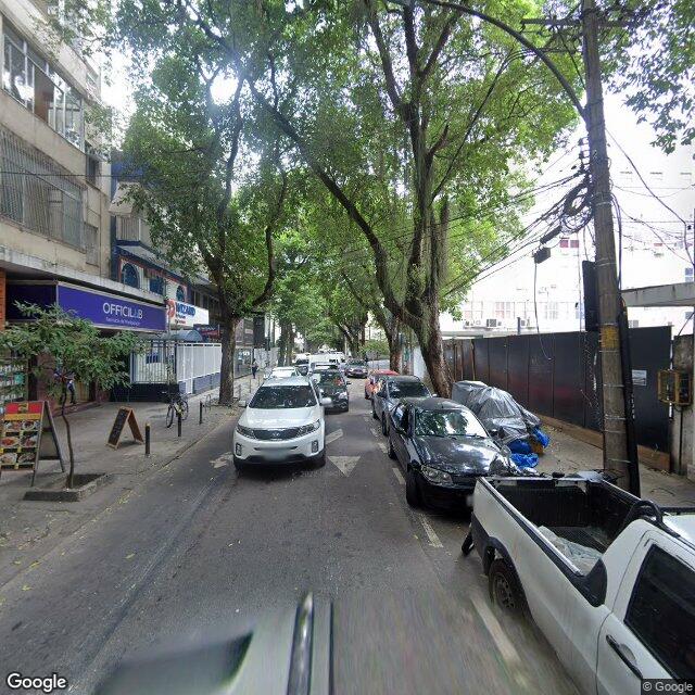 Imagem estática do "Street View" da localização